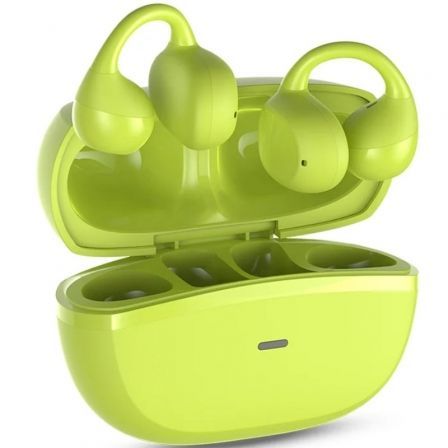 SPC Auriculares bluetooth Boost Clip Estuche Carga Autonomía 6h Verdes Lima SPC Auriculares bluetooth Boost Clip Estuche Carga Autonomía 6h Verdes Lima